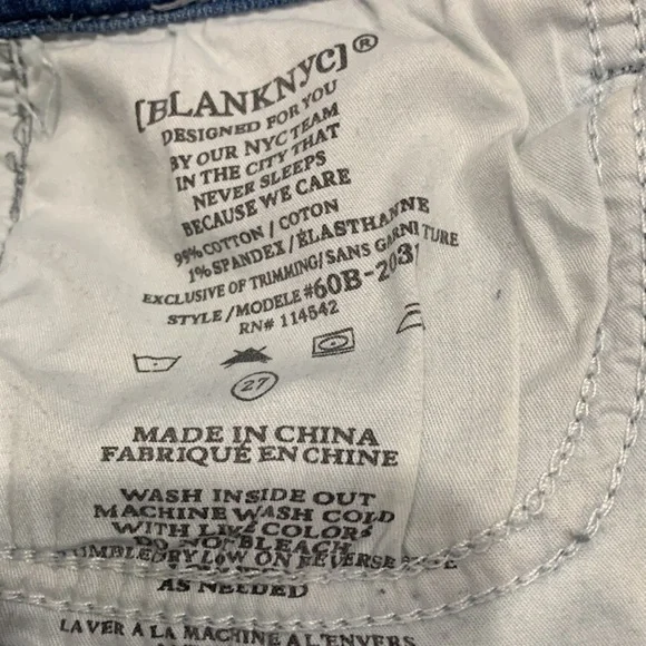 BLANKNYC The Great Jones Mid-Rise Zipper Trim Jeans - Picture 5 of 8